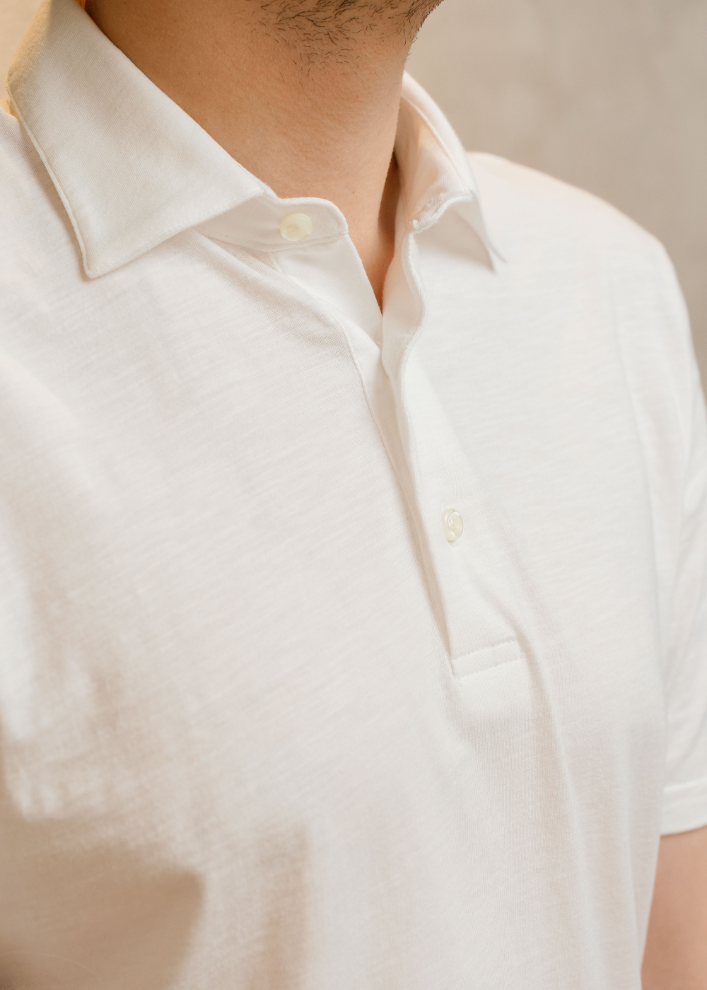 White Polo Shirt