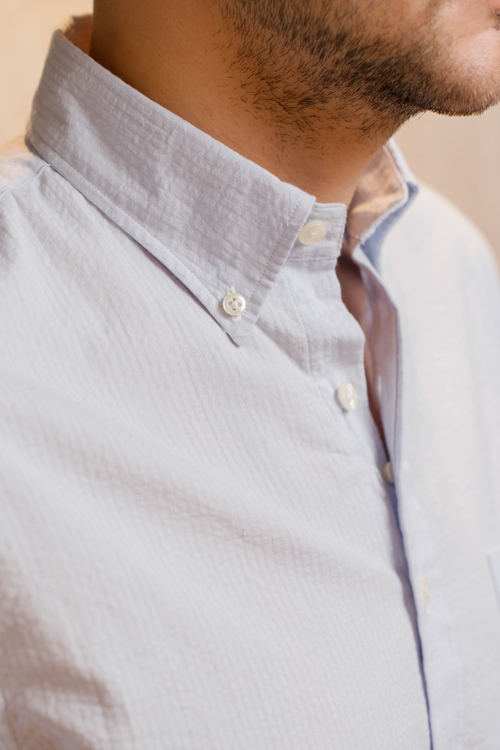 Seersucker Button Down