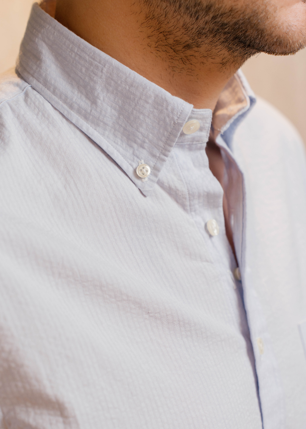 Seersucker Button Down
