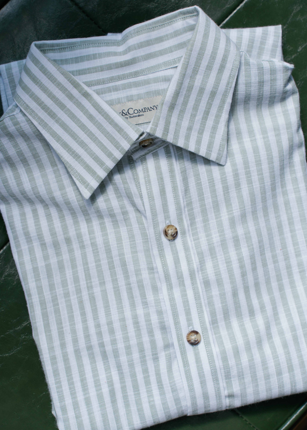 Thick Stripe Overshirt Spread