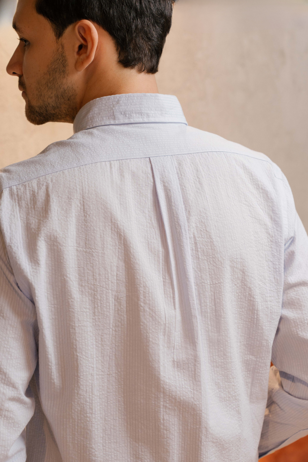 Seersucker Button Down
