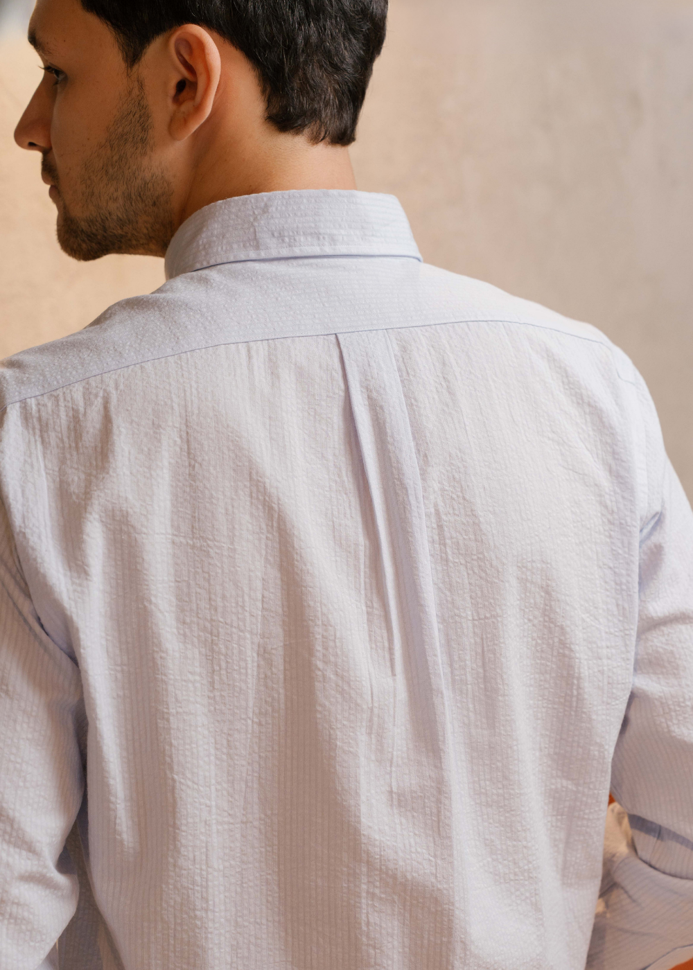 Seersucker Button Down