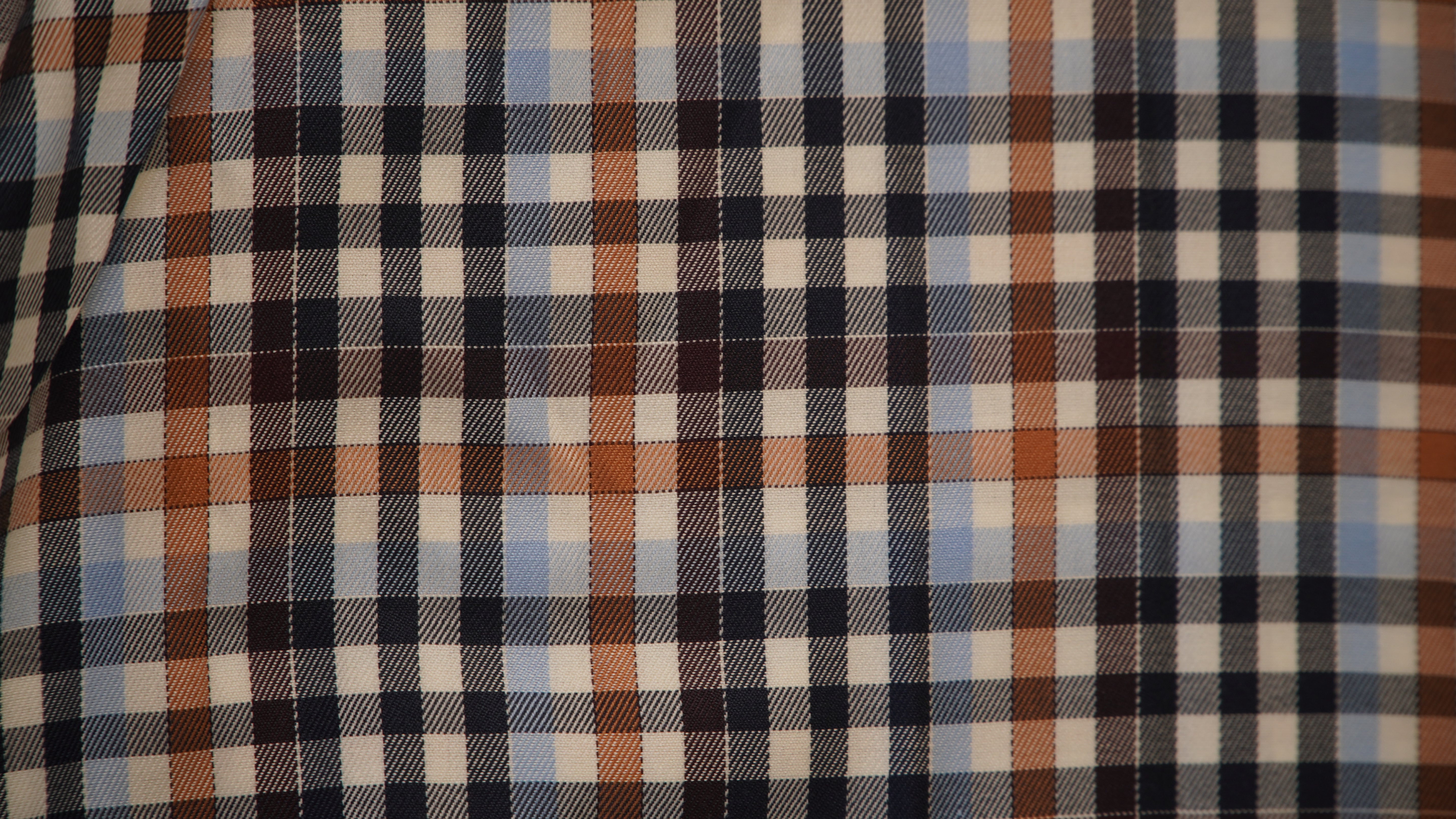 Brown Multi Check Lounge Pant