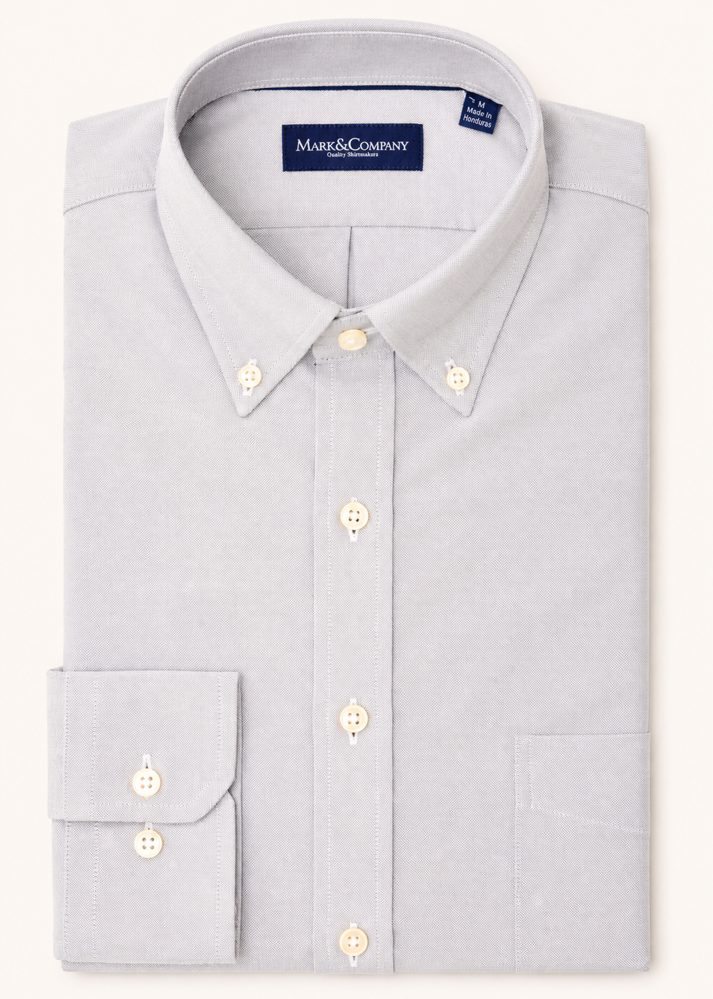 Solid Button Down Oxford