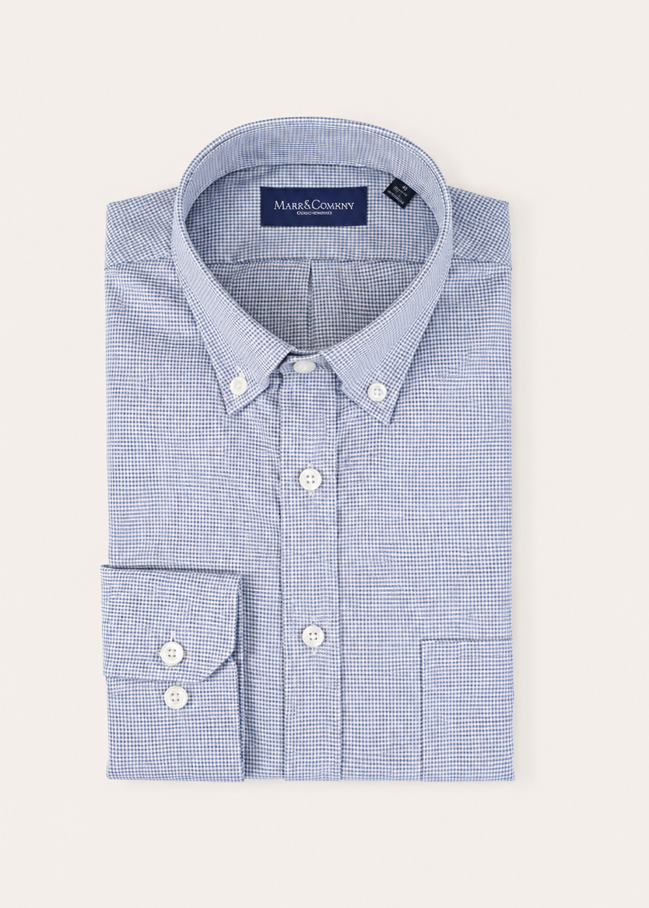 Multi Check Houndstooth Shirt