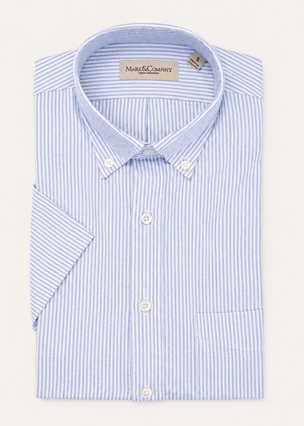 Multi Stripe Seersucker Button Down