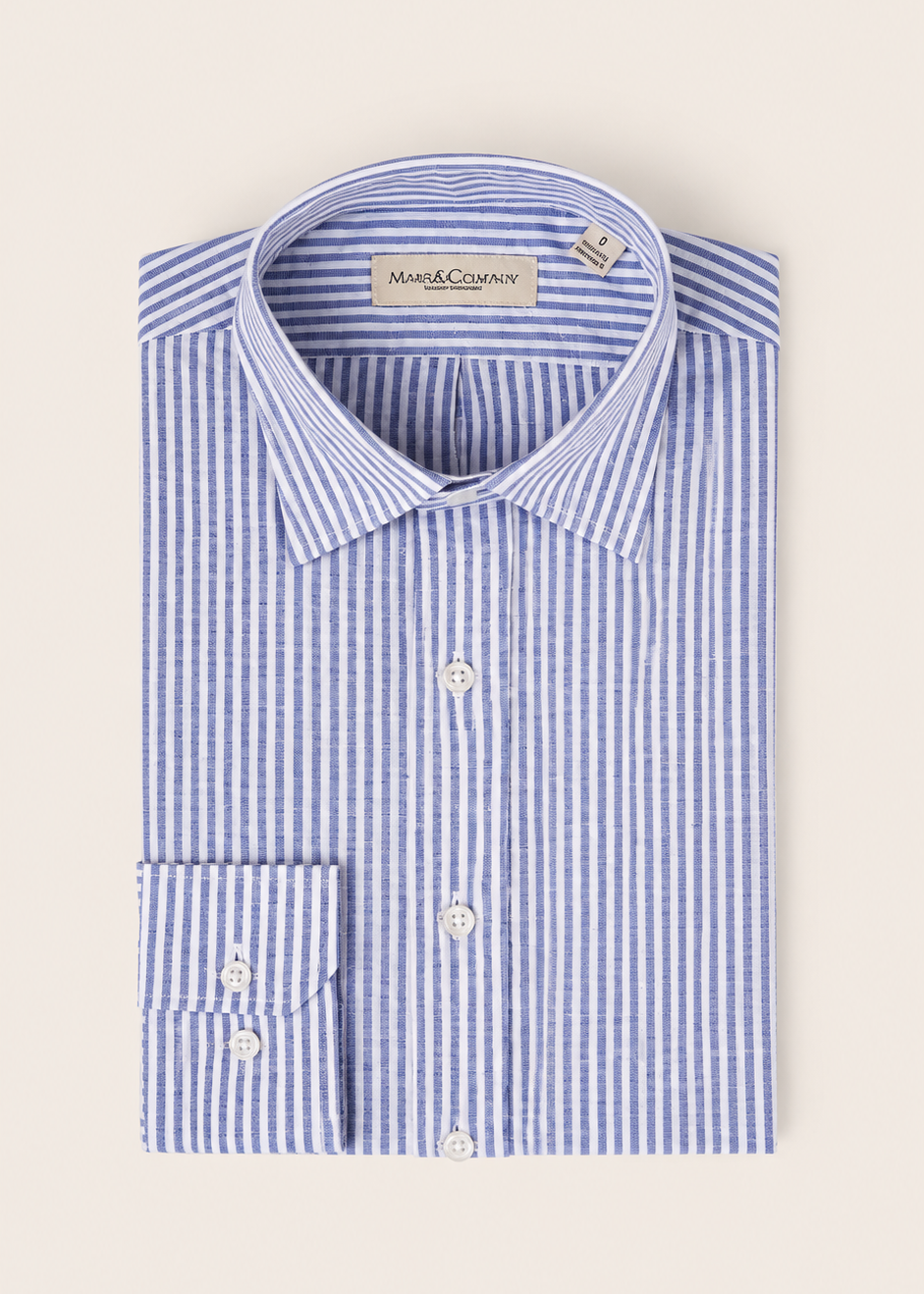 Multi Stripe Spread Collar