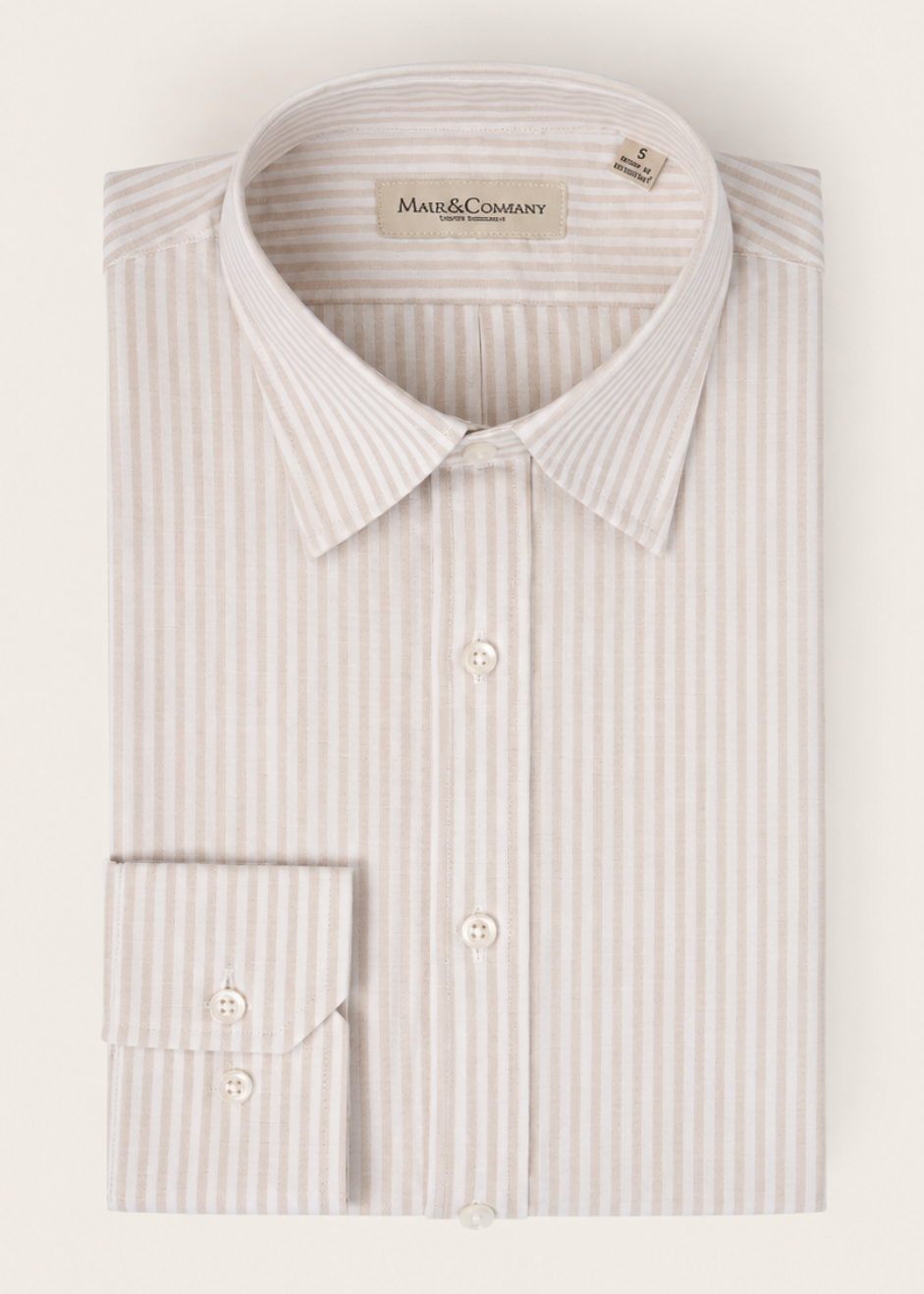 Multi Stripe Spread Collar