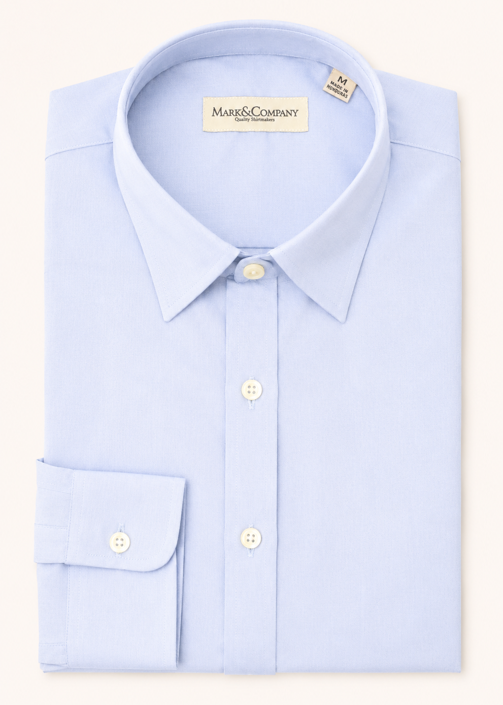 Women's Blue Spread Collar Classic Shirt