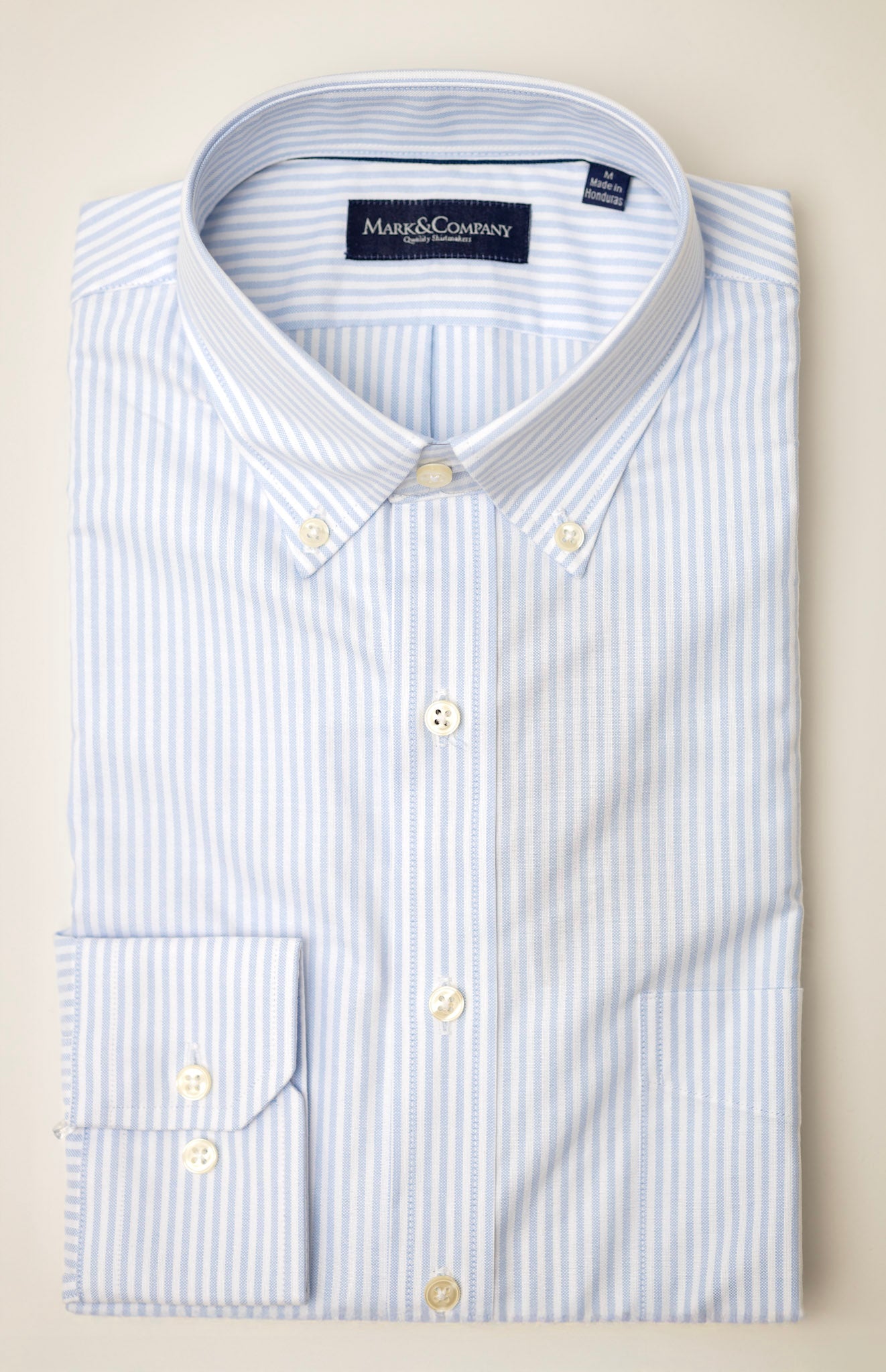 Button Down Striped Long Sleeve