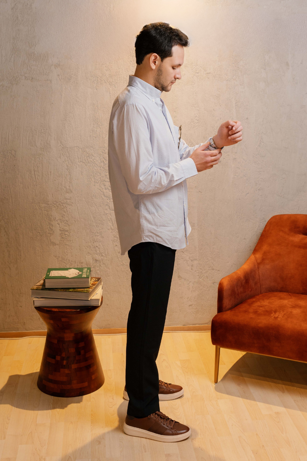 Seersucker Button Down