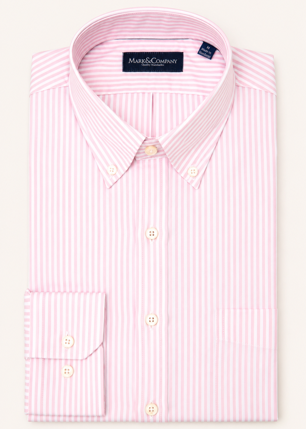 Multi Stripe Button Down Oxford
