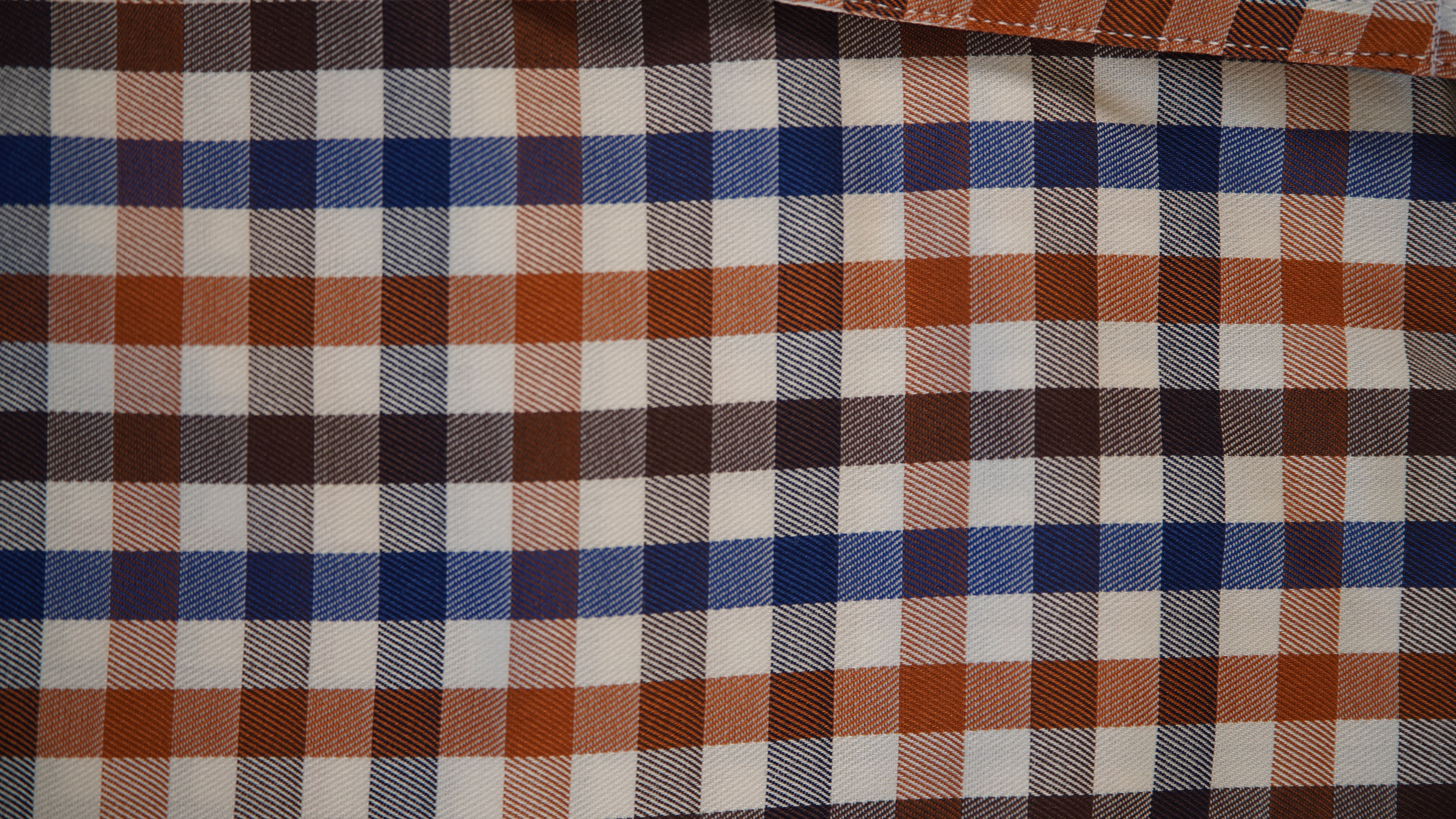 Brown Multi Check Lounge Pant