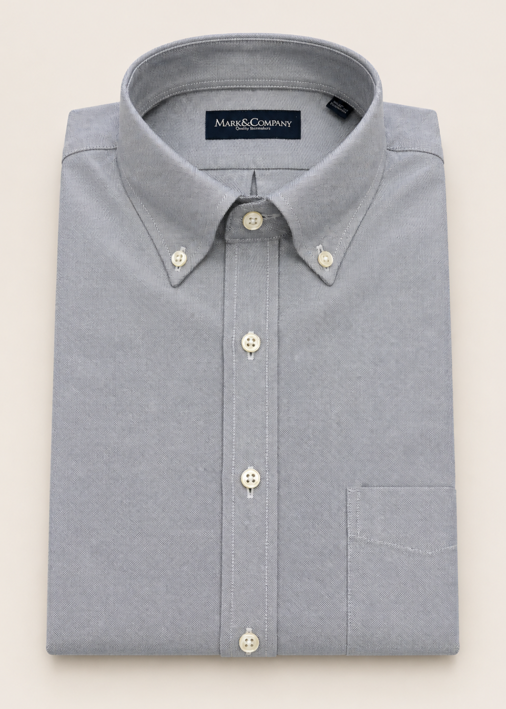 Solid Button Down Oxford