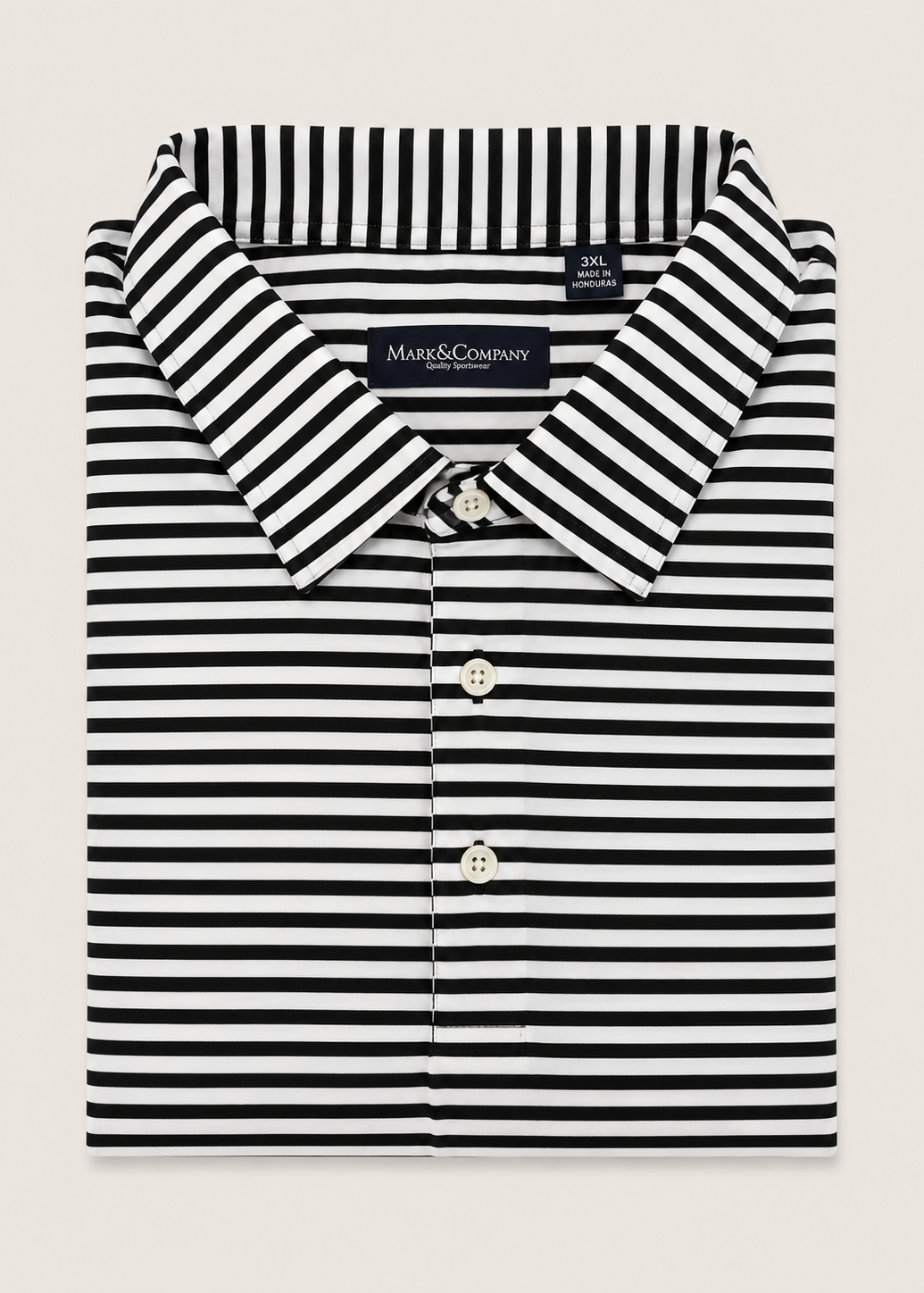 Thick Stripe Polo