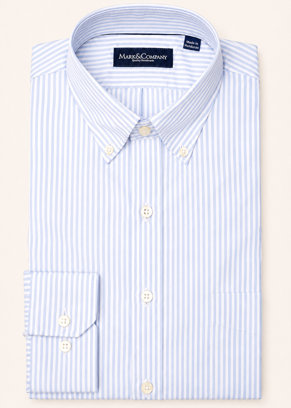 Multi Stripe Button Down Oxford