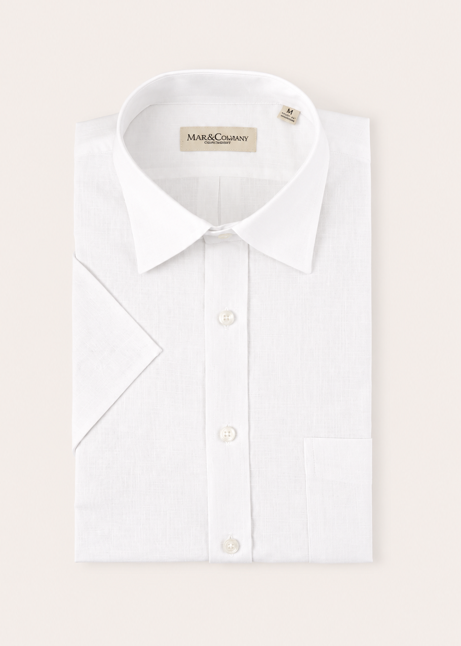 Spread Collar Short Sleeve
